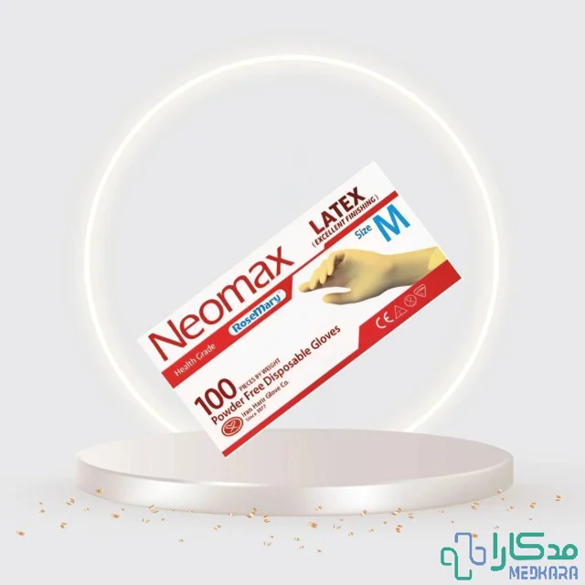 دستکش معاینه لاتکس نئومکس